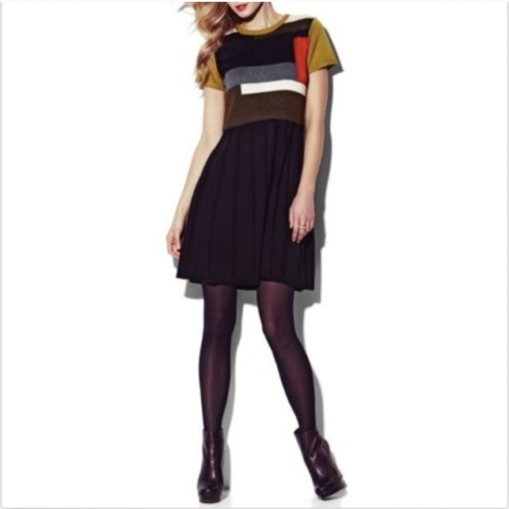 Vince Camuto Colorblock Sweater Dress